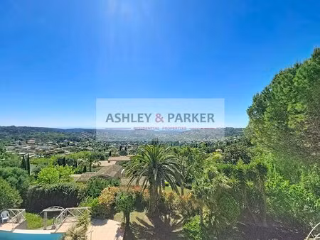 vence – 4p haut de villa lumineux avec vue mer