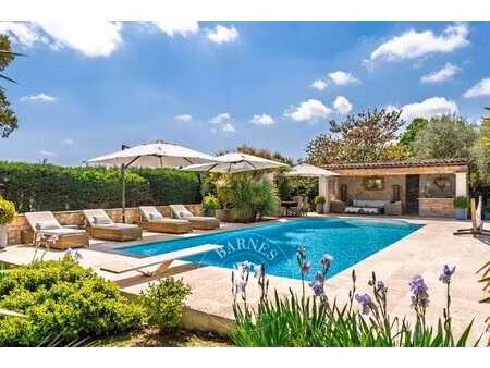 roquefort-les-pins  au calme absolu  4 chambres  studio indépendant et piscine