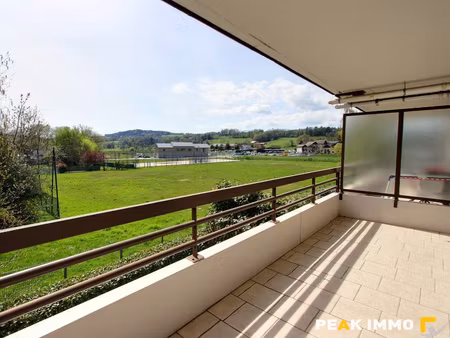 achat appartement 3 pièces 63m² la balme de sillingy 74330