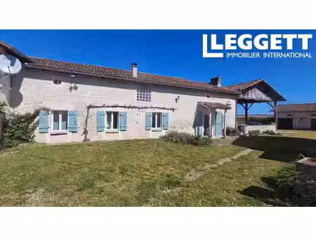 achat maison 4 pièces 160m² champagne et fontaine 24320