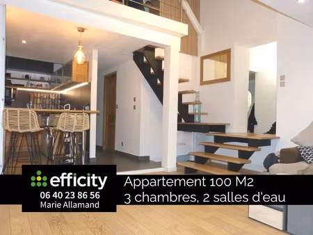 appartement 4 pièces - 100 m²