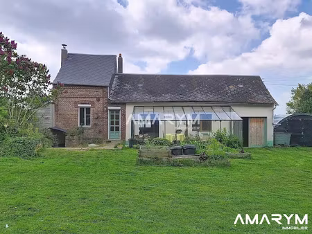 vente maison 5 pièces 69 m² à bourseville (80130)  176 000 €
