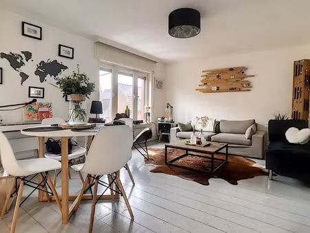 location appartement 2 pièces 46m² bondues 59910