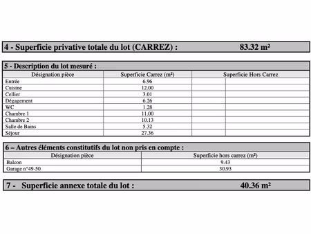 exclusivité - t3 avec balcon - tassin-la-demi-lune centre