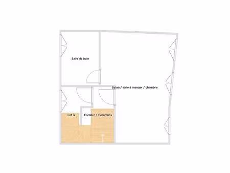centre obernai appartement 2 pièces en plateau au sein d'