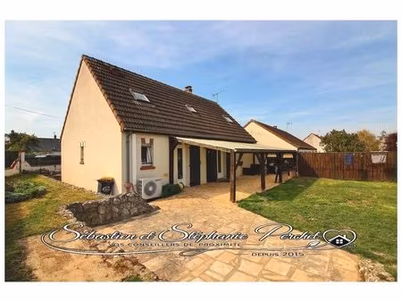 maison 3 chambres -98 m² -terrain clos 517 m² - terrasse couverte -garage
