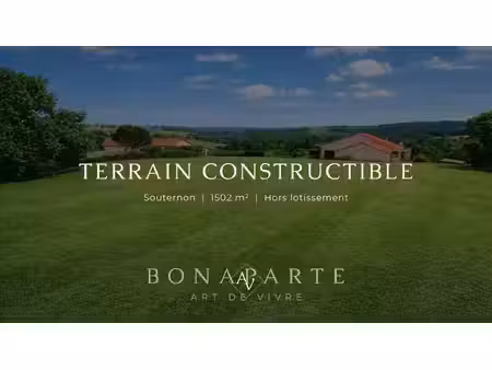 souternon - terrain constructible dans secteur calme