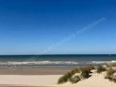 appartement t4 – 93 m² – vue mer – leffrinckoucke – garage