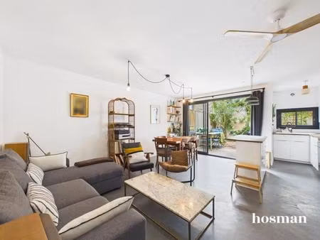 charmante maison 4 pièces de 87 m² avec jardin - rue bauducheu  bordeaux - rénovée et fonc