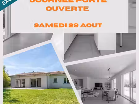 maison contemporaine de plain-pied – 127 m² – lespinasse
