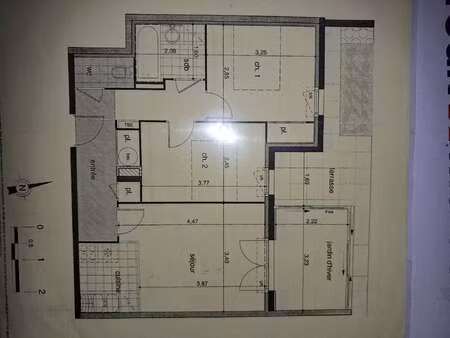 location appartement 3 pièces à sainte-luce-sur-loire (44980) : à louer 3 pièces / 60m² sa