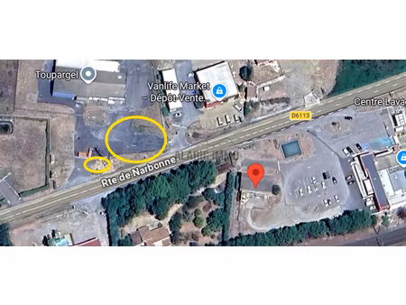 location terrain 500 m² à lézignan-corbières (11200)  1 250 €