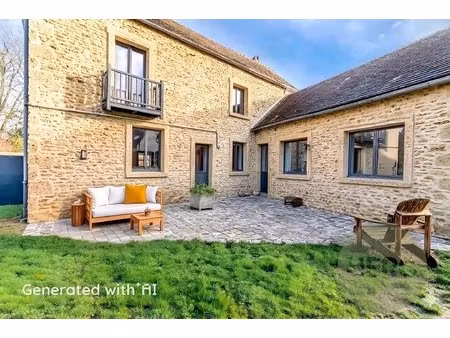 gambais - maison ancienne en coeur de ville rénovée