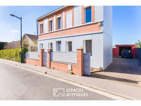 toulousaine et son extension contemporaine avec piscine