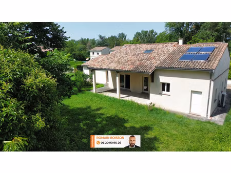 (31450) - baziege - maison individuelle - jardin - clos - mezzanine - lumineux - grand gar