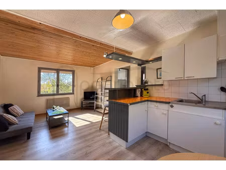exclusivité vente cornebarrieu cœur de village t2 en dernier étage d'un petite copropriété