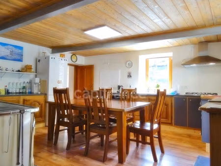 en savoie (73)  à vendre vallée de la maurienne  maison p8 rénovée  cave  voutes  terrain 