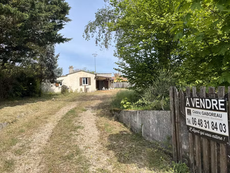 maison plain pied 100 m2 a renover avec jardin 1700 m2 et garage 50 m2