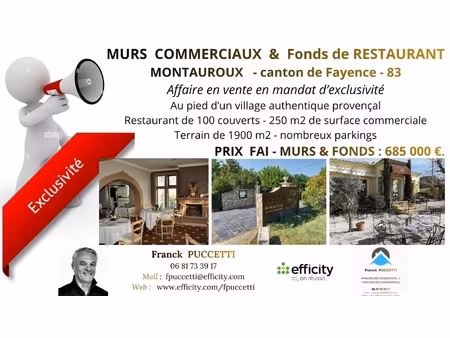 fonds de commerce - 250 m²