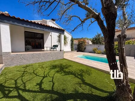 villa de plain pied de 97m2 sur 462m2 de terrain a prades le lez