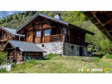chalet 4 pièces 95 m2 et mazot habitable - servoz