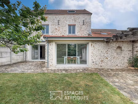 la maison meulière rénovée et son appartement indépendant