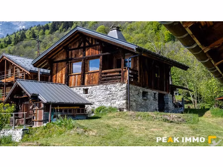 vente chalet 4 pièces 98 m² à servoz (74310)  850 000 €