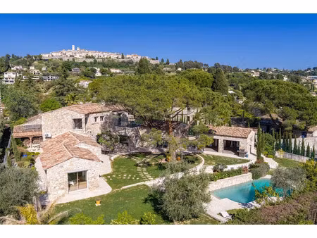 vente villa 5 pièces 238 m² à la colle-sur-loup (06480)  2 390 000 €