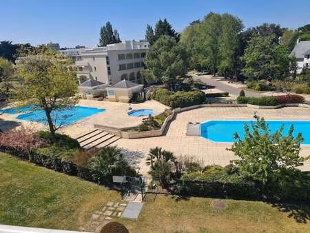 vente appartement 2 pièces piscine à la baule-escoublac la baule les pins (44500) : à vend