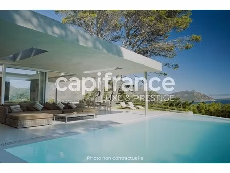 magnifique villa vue mer panoramique 4 masters piscine spa sur 3000 m² de terrain