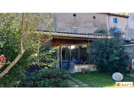 maison en pierre 130m2  3 chambres  jardin  garage