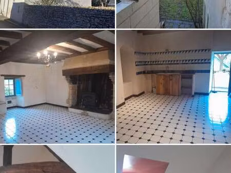 vente maison à blaison-saint-sulpice (49320) : à vendre / 125m² blaison-saint-sulpice