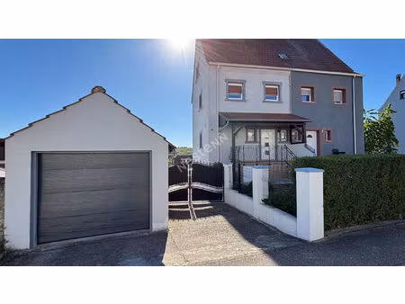 maison mitoyenne 6 pièces 3 chambres à vendre à folschviller - réf 5954
