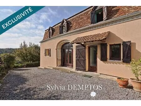 authentique maison béarnaise t5 112m² - orthez