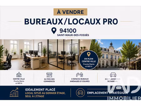 vente boutique/local commercial 340 m²