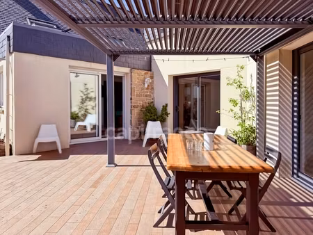 bourg blanc - maison avec piscine