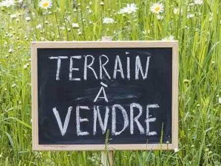 terrain à bâtir 3000m² avec permis