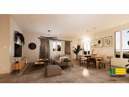 achat appartement 2 pièces 51m² le coteau 42120