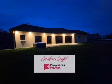 maison contemporaine 2023   plain-pied  dpe a  terrain 1 700 m²  double garage