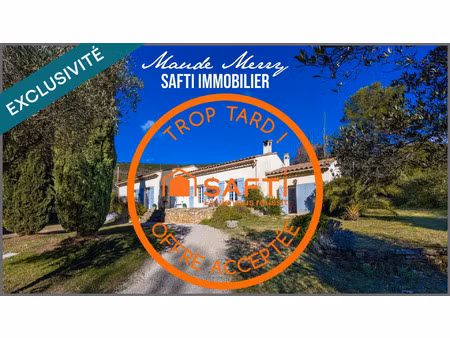 vente maison 4 pièces 100 m² sainte-anastasie-sur-issole (83136)