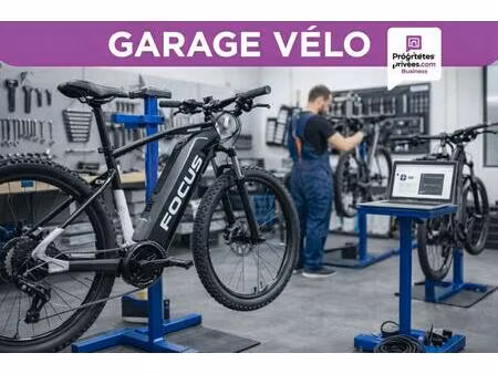 boulogne billancourt - atelier & boutique vélos  clientèle fidèle  loyer très bas
