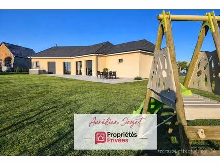 maison contemporaine 2023   plain-pied  dpe a  terrain 1 700 m²  double garage