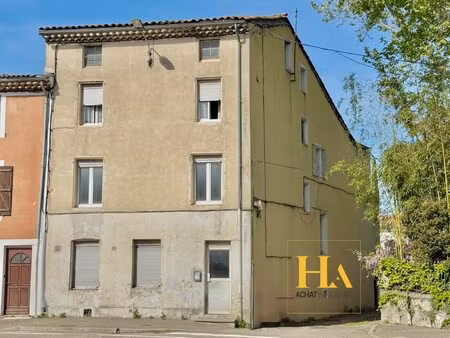 immeuble de rapport av. st lazare  2 t2 loués + 3 t2 avec travaux  caves  combles  proche.