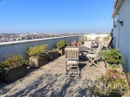 forêt de soignes: penthouse d'exception  terrasse 120m2!