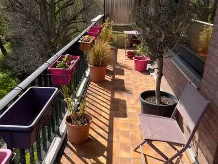 appartement 1 ch. avec balcon à watermael-boitsfort