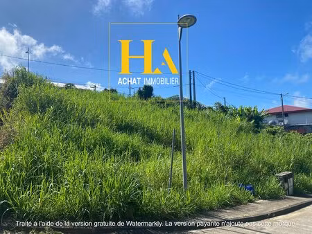 petite ile - ravine du pont terrains de 520m²