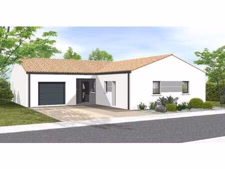 terrain avec maison neuve à vendre