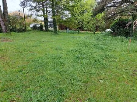 terrain constructible à vendre