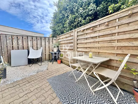 rare à arcachon : appartement avec double terrasse proche plage - 45m2