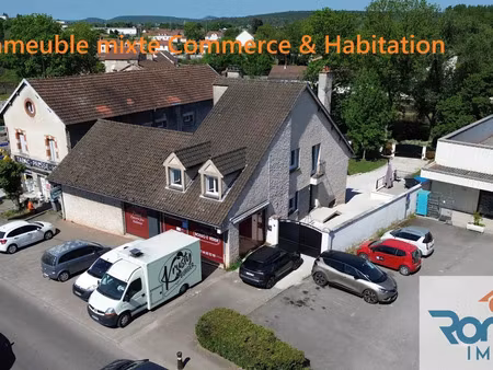 marcilly sur tille - immeuble à vendre - 250m2 - 450 000 € - réf: v30023199 - bourse immob